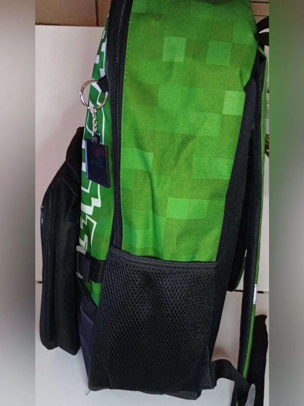 Minecraft Kids Backpack and Lunch Bag Set - Green Creeper